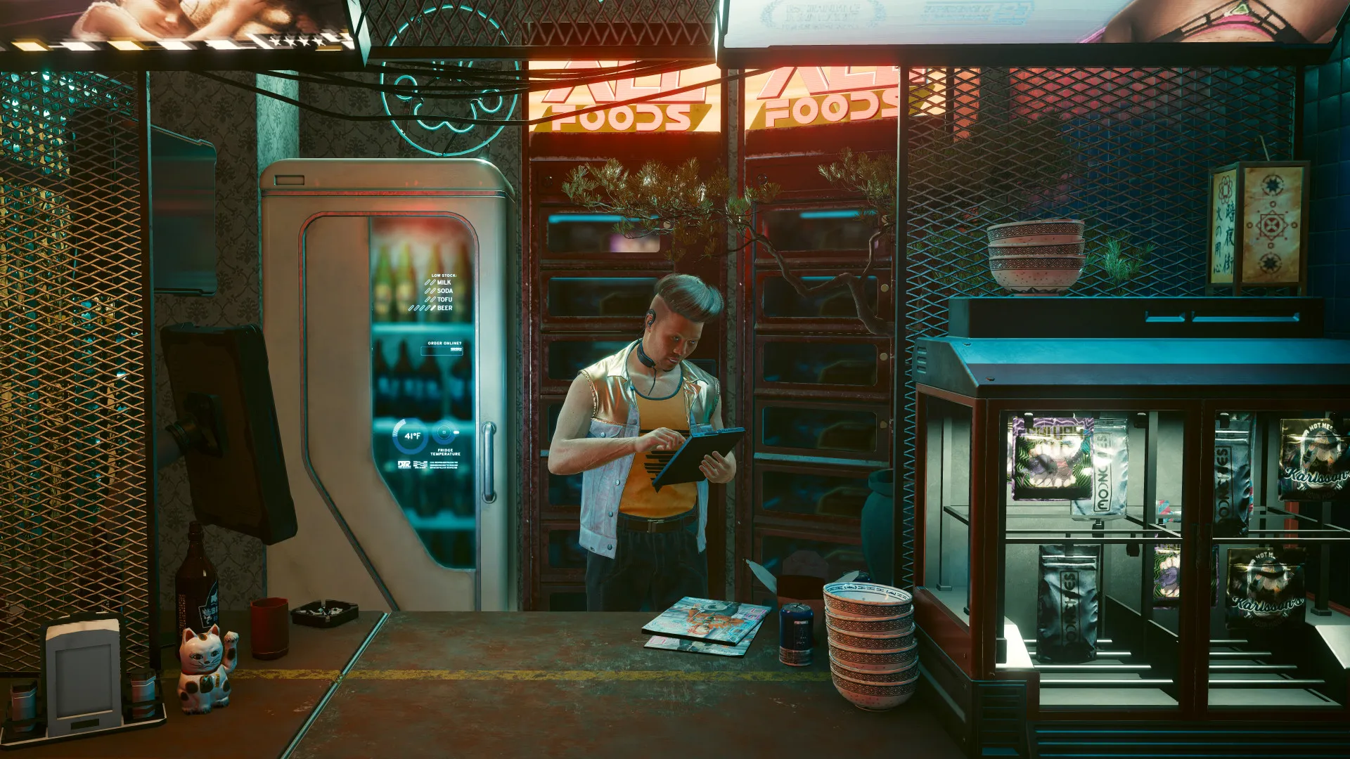 The cat food dealer
